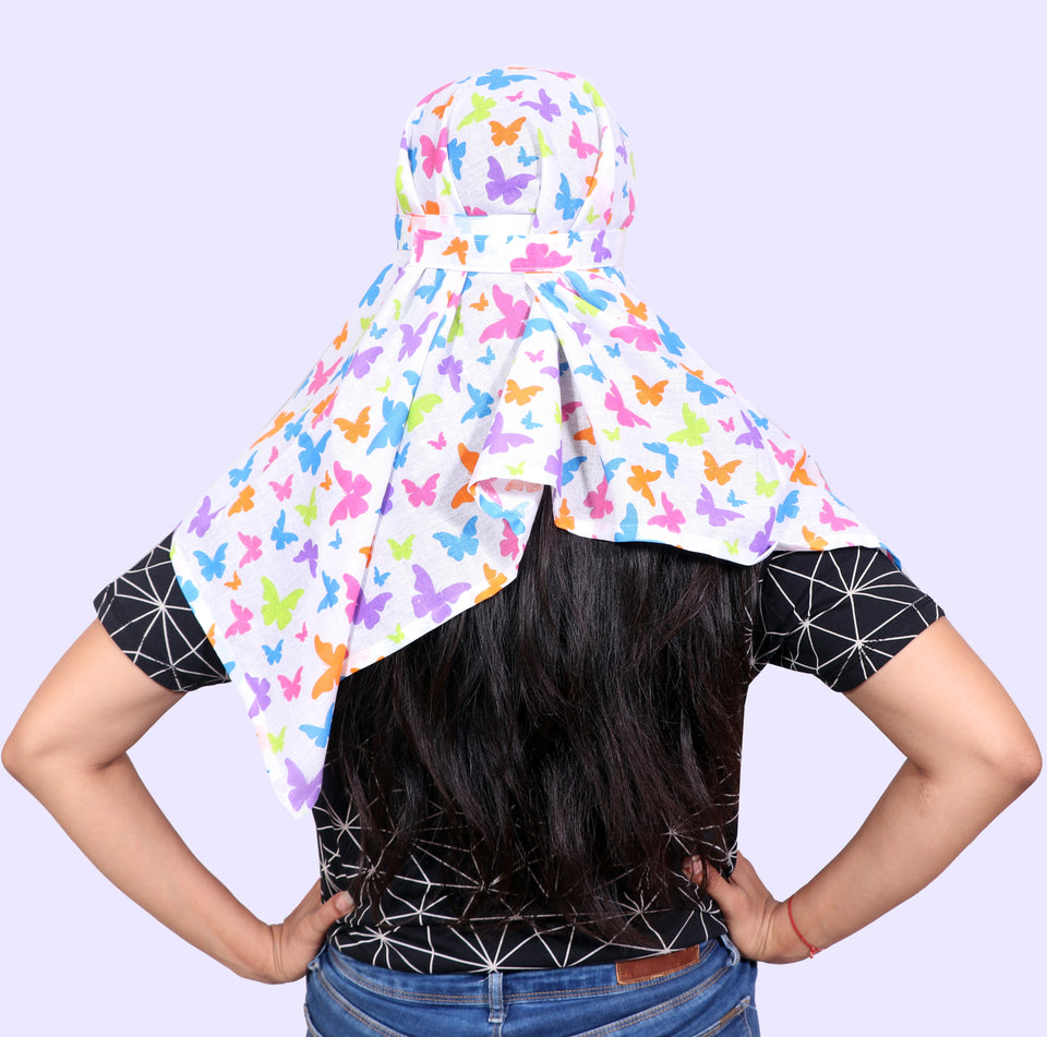 Sun Protection Scarf (Butterfly)