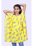 Yellow Printed Kaftan || Kids Kaftan Tops | Kids Kaftan Dress | Kids Kaftan | Kaftan for Kids Girls